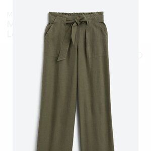 Mason & Belle Melanie High Rise Utility Wide Leg Pant